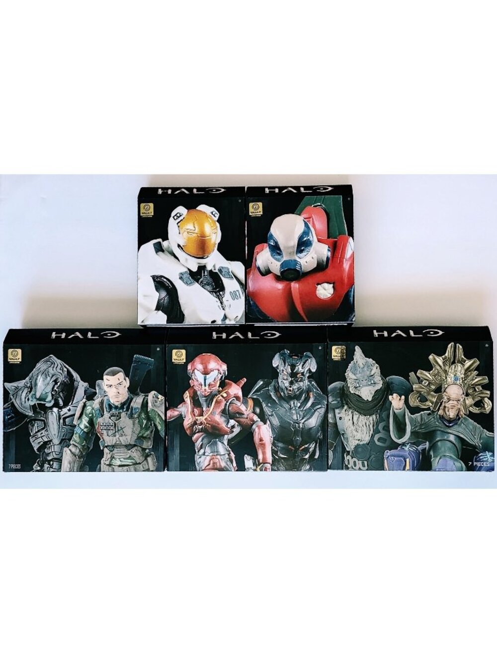 Jazwares Vault: World of Halo 4-inch Action Figure Bundle